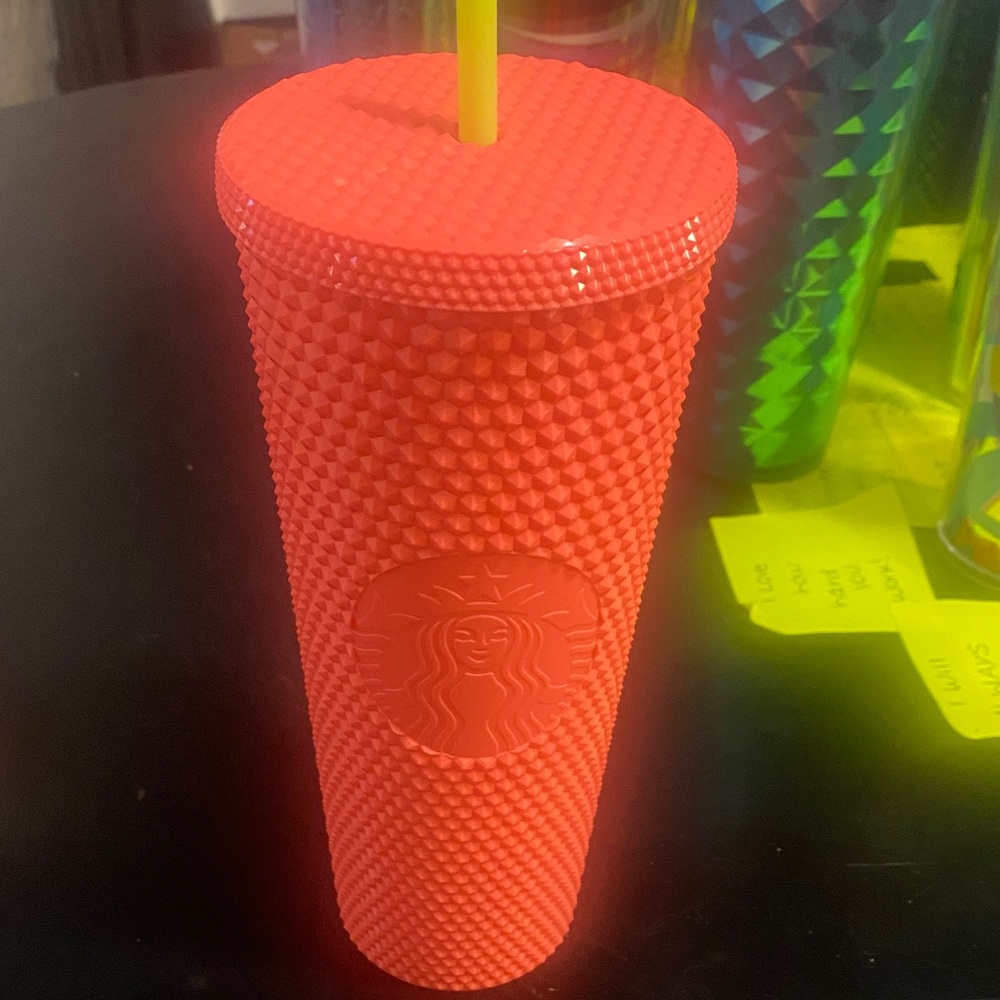 Starbucks Bold Red Textured Cup
